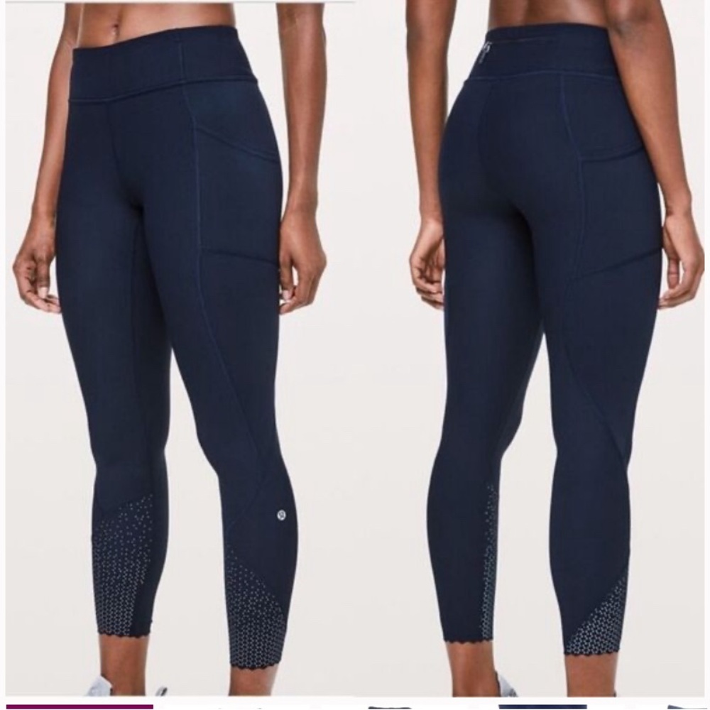 Lululemon Tight Stuff Tight II 25" Inseam True Navy Size 6